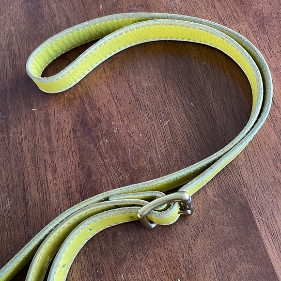 Fossil Austin Small Flap Crossbody Bag in Citrus Yellow - Picture 5 of 13